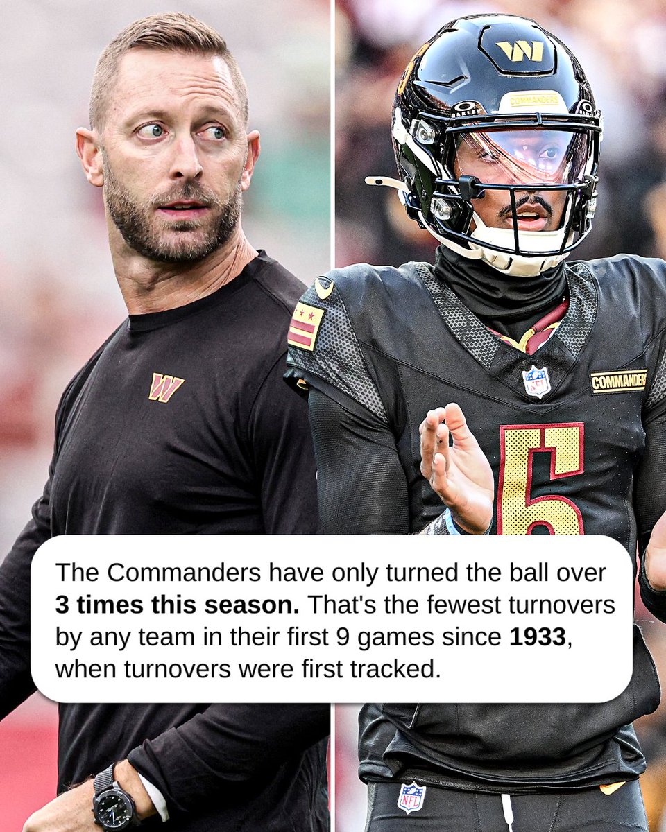 This stat on the Commanders' offense 👏

<a href="/Commanders/">Washington Commanders</a>