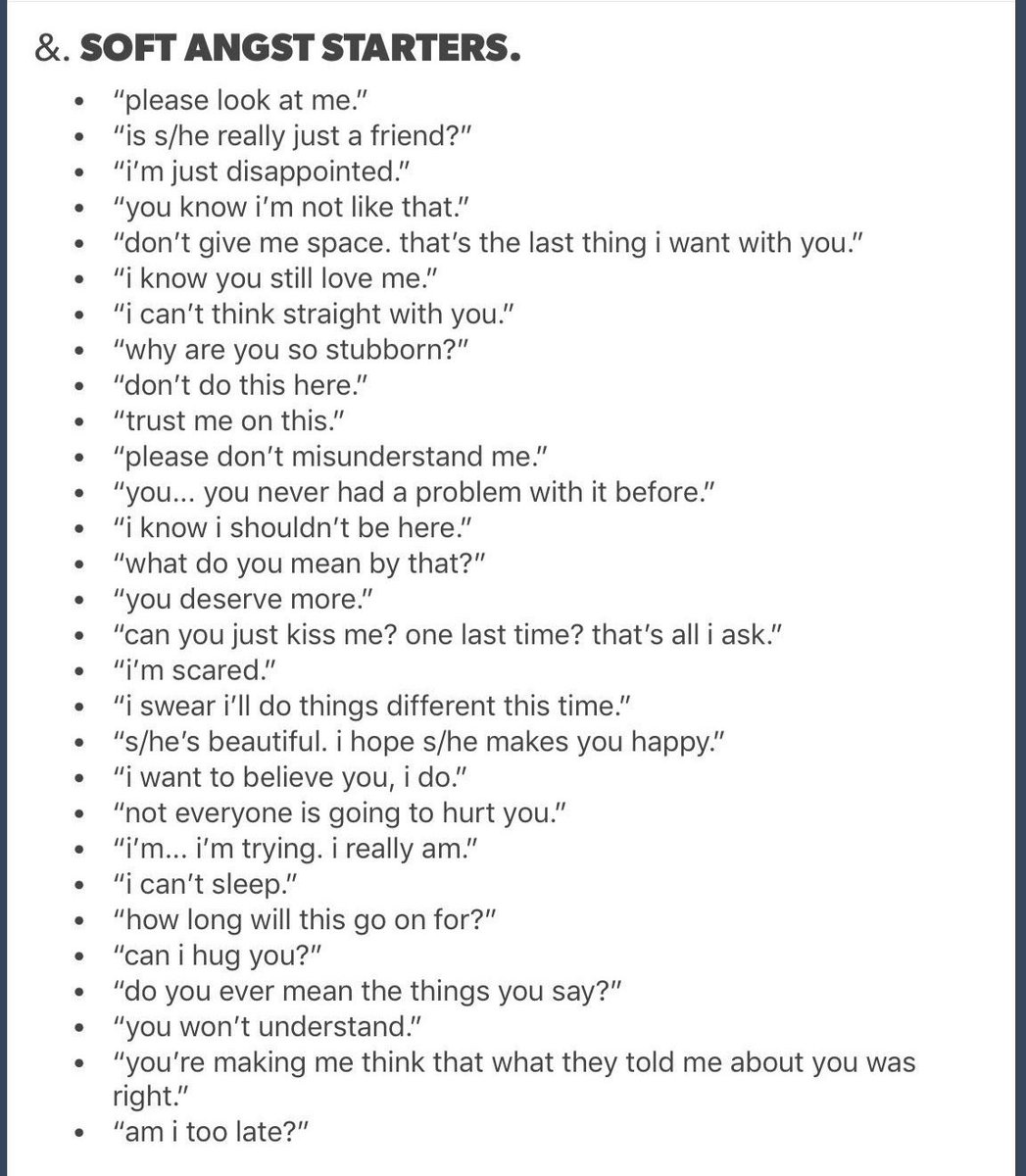 ♡ for a prompt starter from the list. 
🔁 to spread the word.