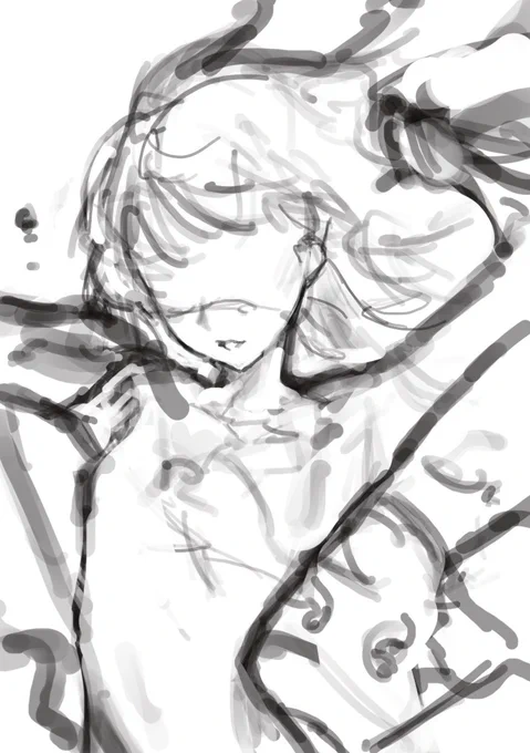 ラフいくつか描いてたぜ 