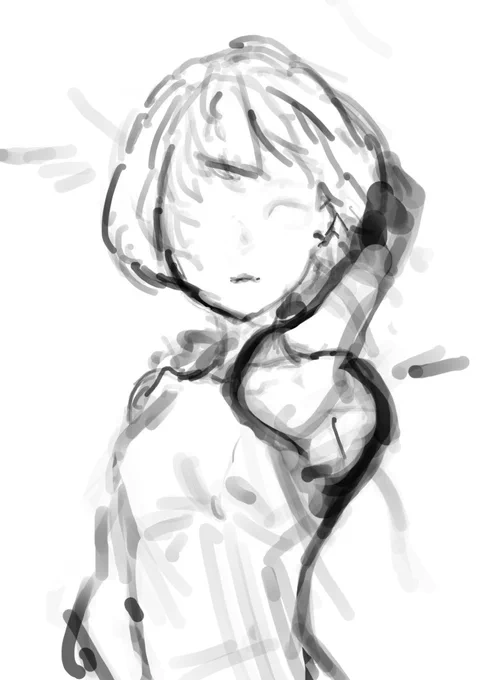 ラフいくつか描いてたぜ 