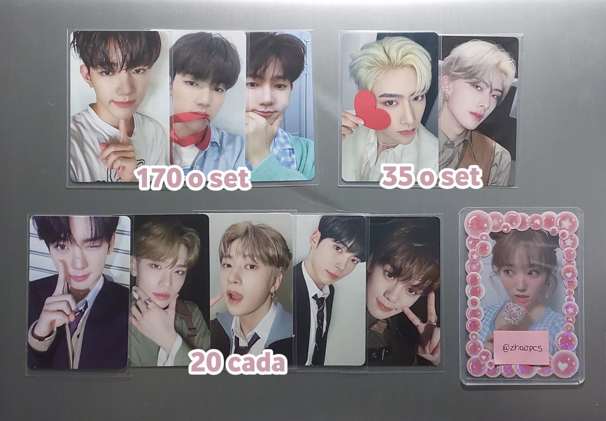 zhaopcs's tweet photo. venda | vendo zerobaseone variados

- valores na imagem
- não vendos os sets separados
- frete por superfrete (+-20 reais)
- mais infos na dm

🏷️ ricky, matthew, zhang hao, pob, withmuu, yujin, gyuvin, taerae, hanbin, zb1, pcs, regulares, melting point digipack, trading fancon https://t.co/lRrMsIyV2D