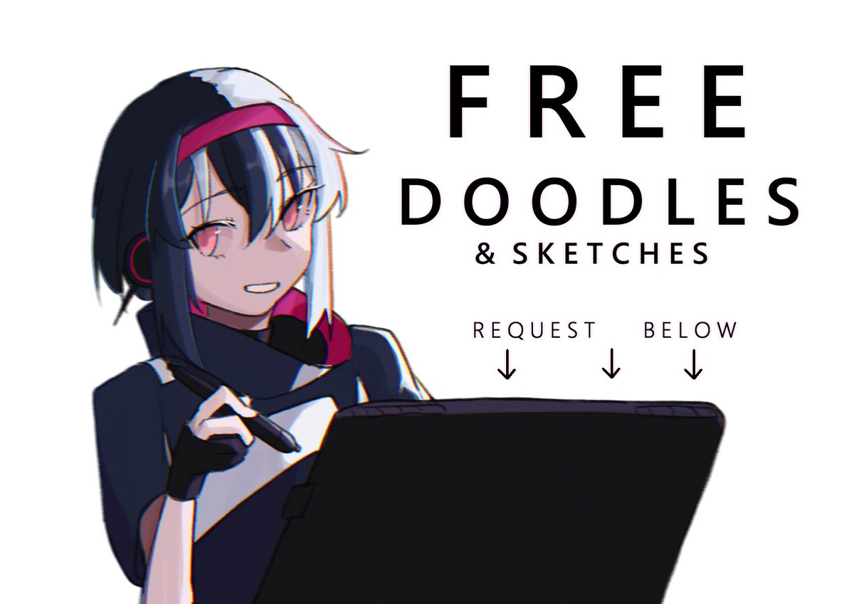 FNNinry's tweet photo. I’ll be gone but I’ll attempt to draw any request, preferably anime characters. I’ll close this at the end of the day. https://t.co/KGb4K7TLEu