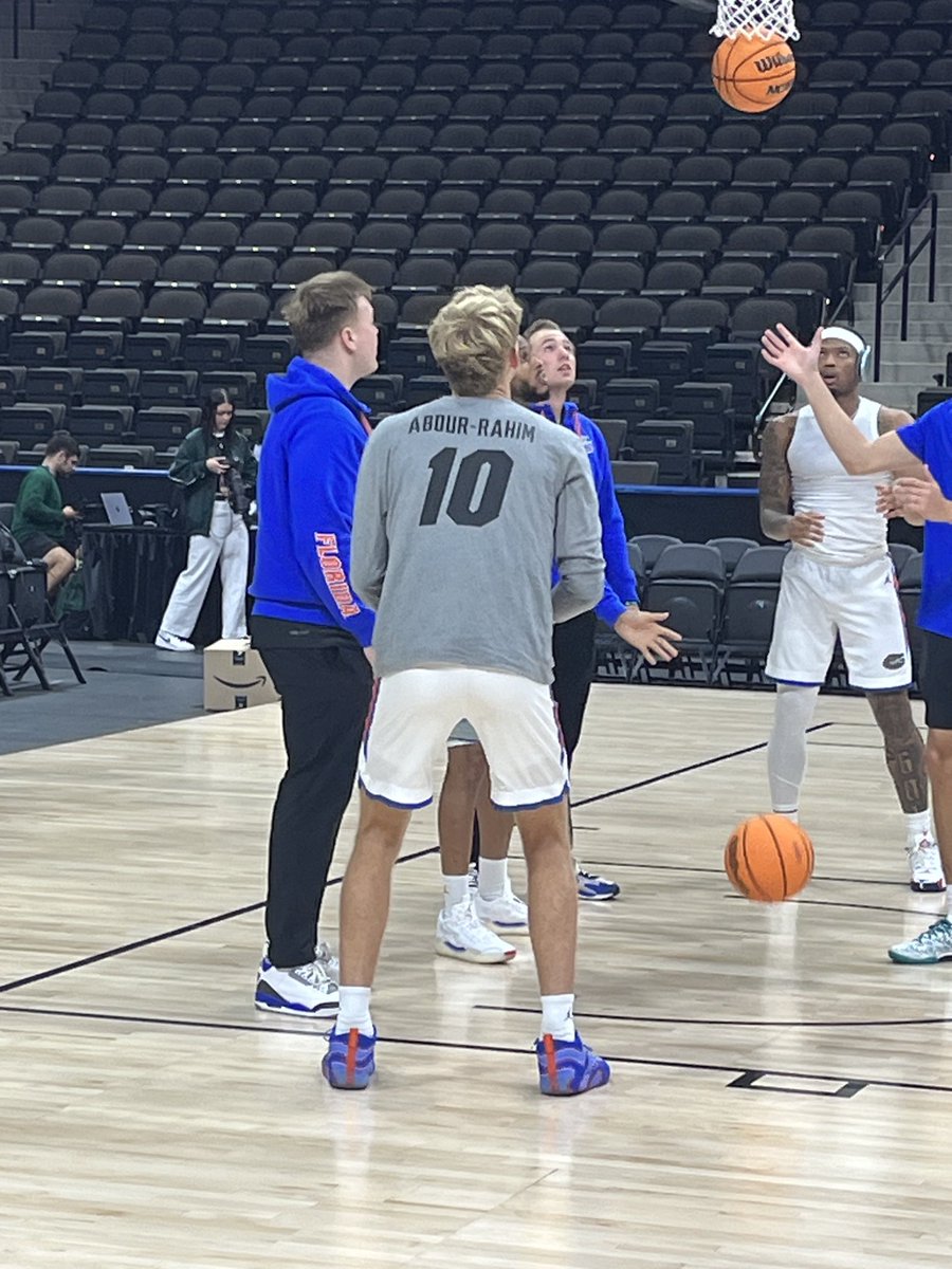 Joey Johnston (@joeyjohnston813) on Twitter photo Gator players wearing Abdur-Rahim shirts in warmups to honor Coach Amir. All class. <a href="/USFMBB/">USF Men's Basketball</a> <a href="/FloridaGators/">Florida Gators</a> Gator players wearing Abdur-Rahim shirts in warmups to honor Coach Amir. All class. <a href="/USFMBB/">USF Men's Basketball</a> <a href="/FloridaGators/">Florida Gators</a>