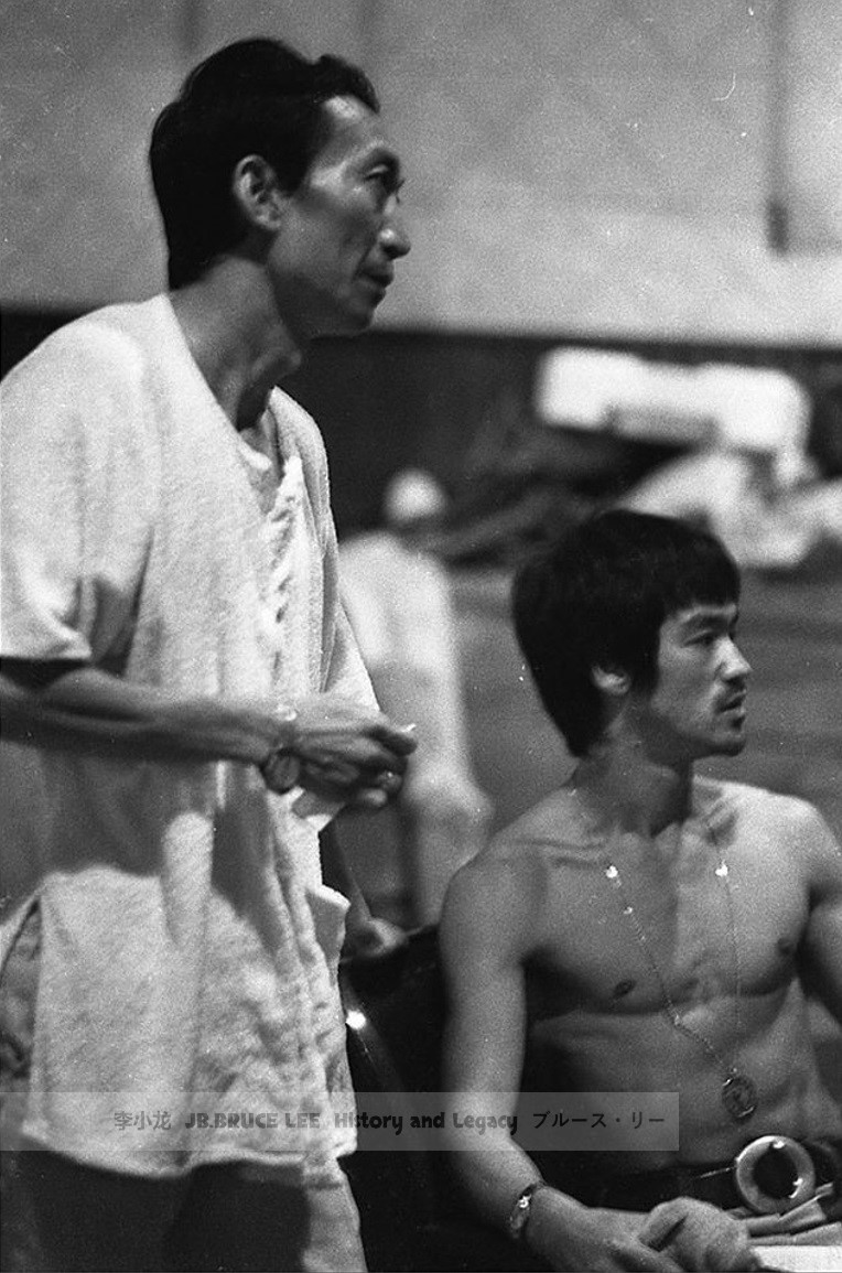 Bruce Lee & Paul Wei Ping-ao 1972-08.