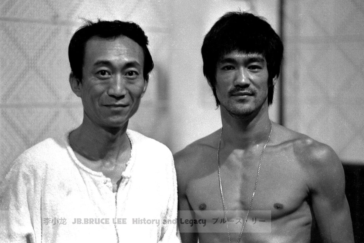 Bruce Lee & Paul Wei Ping-ao 1972-08.