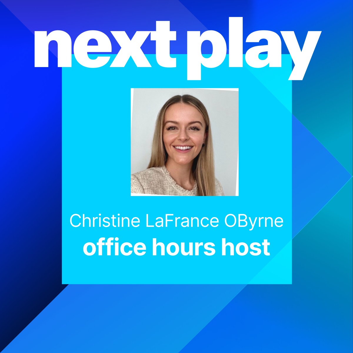 Christine LaFrance O'Byrne tweet media