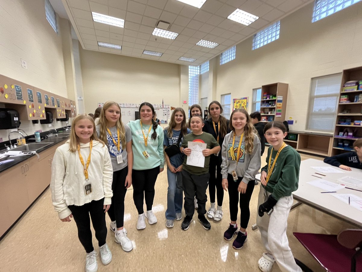 HCMS Best Buddies are thankful…