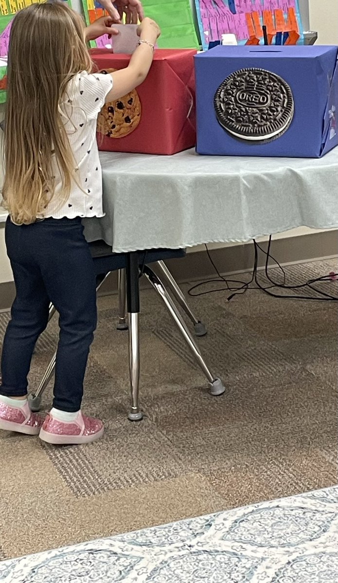 PraisyThomas2's tweet photo. Our kids in Pre-K voted for their favorite cookie  @PISDSS https://t.co/Qh2FmoHfjN