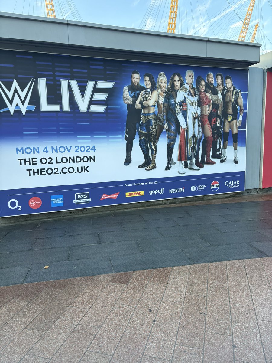 Jess_Littleton_'s tweet photo. #WWELondon https://t.co/3J5sq6uyu2