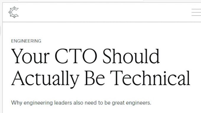 Pretty bold take