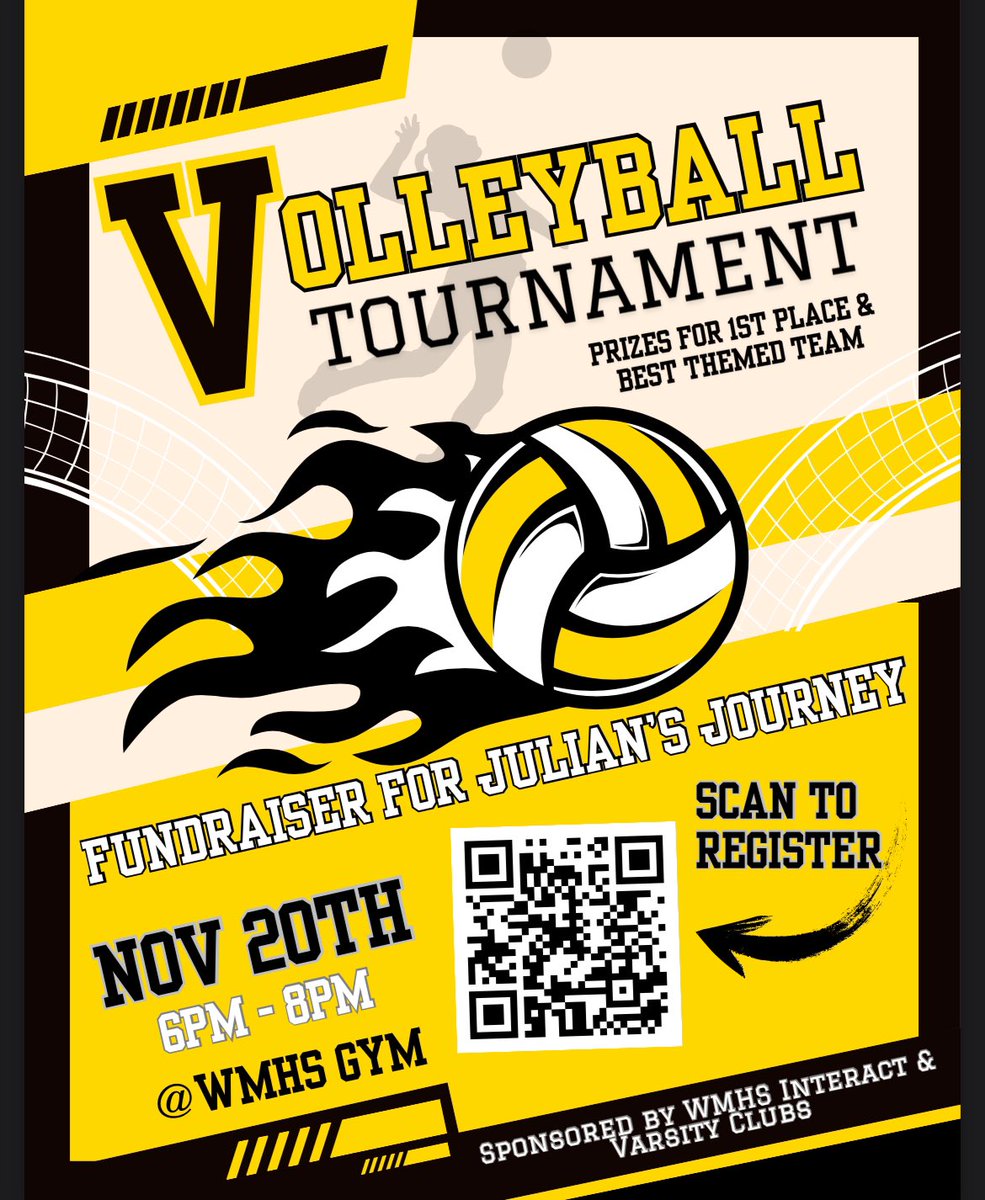 Hey Highlanders…we are co-sponsoring this fundraiser with Varsity Club to support our fellow little Highlander, Julian Brinx. Even if you don’t play, come out to show your support for Julian, cheer on the teams and hang out with friends!!