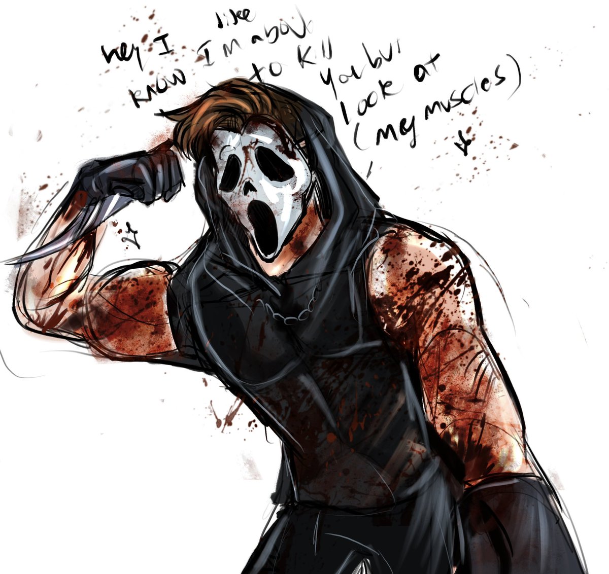 maksdumbart0120's tweet photo. Slasher ghost face Cody’s.. 

Cuz I’m insane 

#codycarson #ghostface #slashitoff #slasherau #codyslasherson #Ghostface #ghostfacescream #scream #setitoffband #setitoff #codysio #codyghostface #sioslasherau https://t.co/VB9dTKkrEl