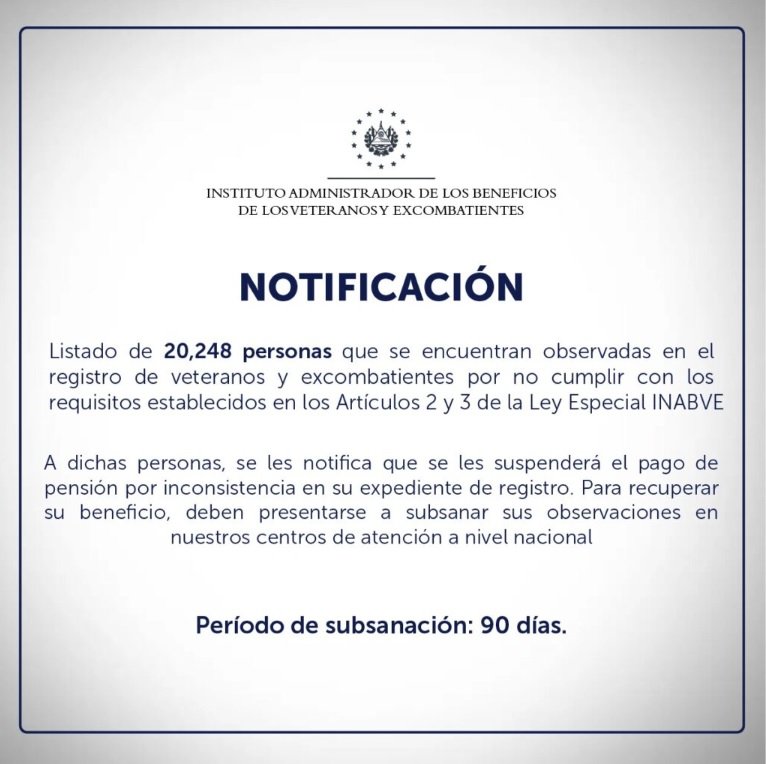 wrjade's tweet photo. QUÉ CRUELDAD!!!.
De un dedazo dejan a 20,248 veteranos y excombatientes sin su pensión.
(Veinte mil doscientos cuarenta y ocho) hermanos que ahora son víctimas de la crueldad de este régimen.
Urge un gran Ensamble Social para defender nuestros derechos y recuperar la democracia. https://t.co/mYab43GGiH