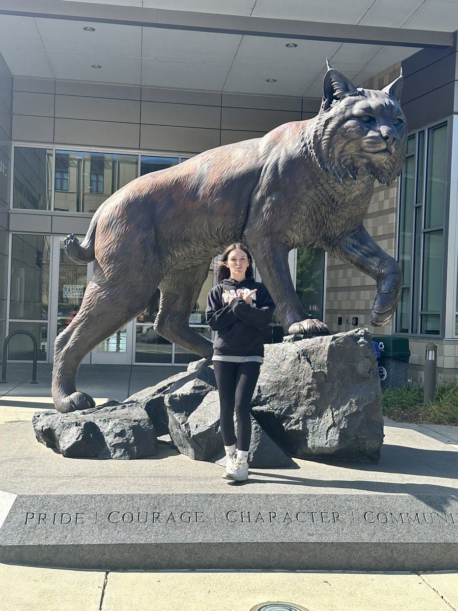 LailaStrawn's tweet photo. Next 4!!! 💙💛 #wildcats #JWU #committed https://t.co/XZ9PwXO8IK