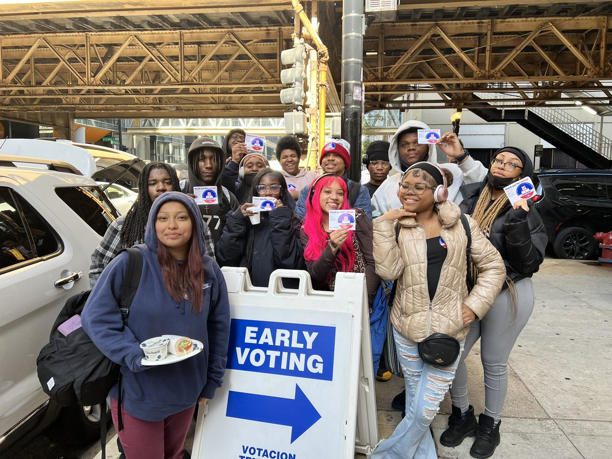 It’s Ms. Corres (@mbcorres) on Twitter photo Thank you <a href="/ChicagoVotes/">Chicago Votes Action Fund</a> for organizing the early voting field trip for our <a href="/BoganBengal79/">Bogan Computer Tech High School</a> students! #earlyvoting2024 #youthvote #firsttimevoters Thank you <a href="/ChicagoVotes/">Chicago Votes Action Fund</a> for organizing the early voting field trip for our <a href="/BoganBengal79/">Bogan Computer Tech High School</a> students! #earlyvoting2024 #youthvote #firsttimevoters