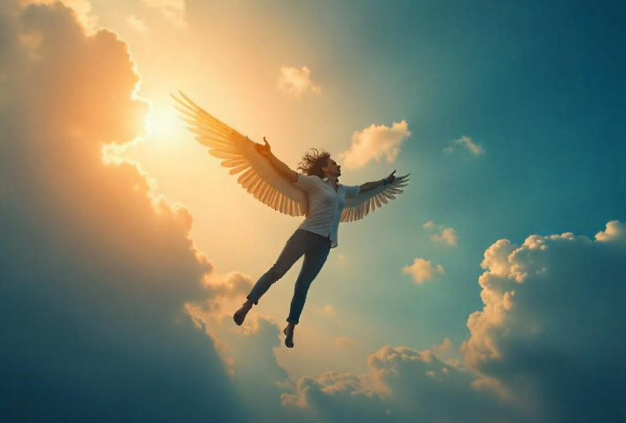 Annabel_ai's tweet photo. What does flying in your dreams mean? 🦅

It’s a symbol of freedom and progress. Dive deeper into your subconscious with Interpretr to find out the meaning behind your dreams. https://t.co/y7zl0iZ6MI