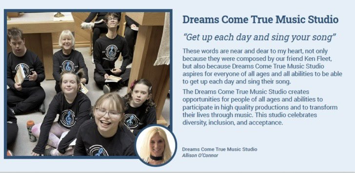 DCTMusicStudio's tweet photo. Our DCT Family is excited and honoured to be performing and presenting at OMEA - Ontario Music Educators' Association Roots 2024 surrounded by fabulous Music Educators from all over Ontario! Thank you for believing! #inclusion #abilitiesfirst #singyoursong @OMEAOntario https://t.co/KVPa4ji067