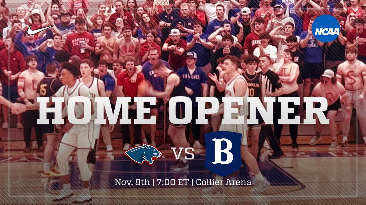 HanoverMBB's tweet photo. We are just 4 days away from our season opener at home in Collier Arena! Hope to see everyone there at 7 PM on Friday night!
#PackCollier #HUTO https://t.co/sjHtzZWrnz