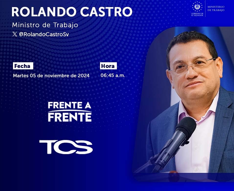 RolandoCastroSv's tweet photo. Mañana martes 05 de Noviembre
@Frentea_Frente con Moisés Urbina
06:45 am
Estará interesante 👇 https://t.co/EIIyG2QIiZ
