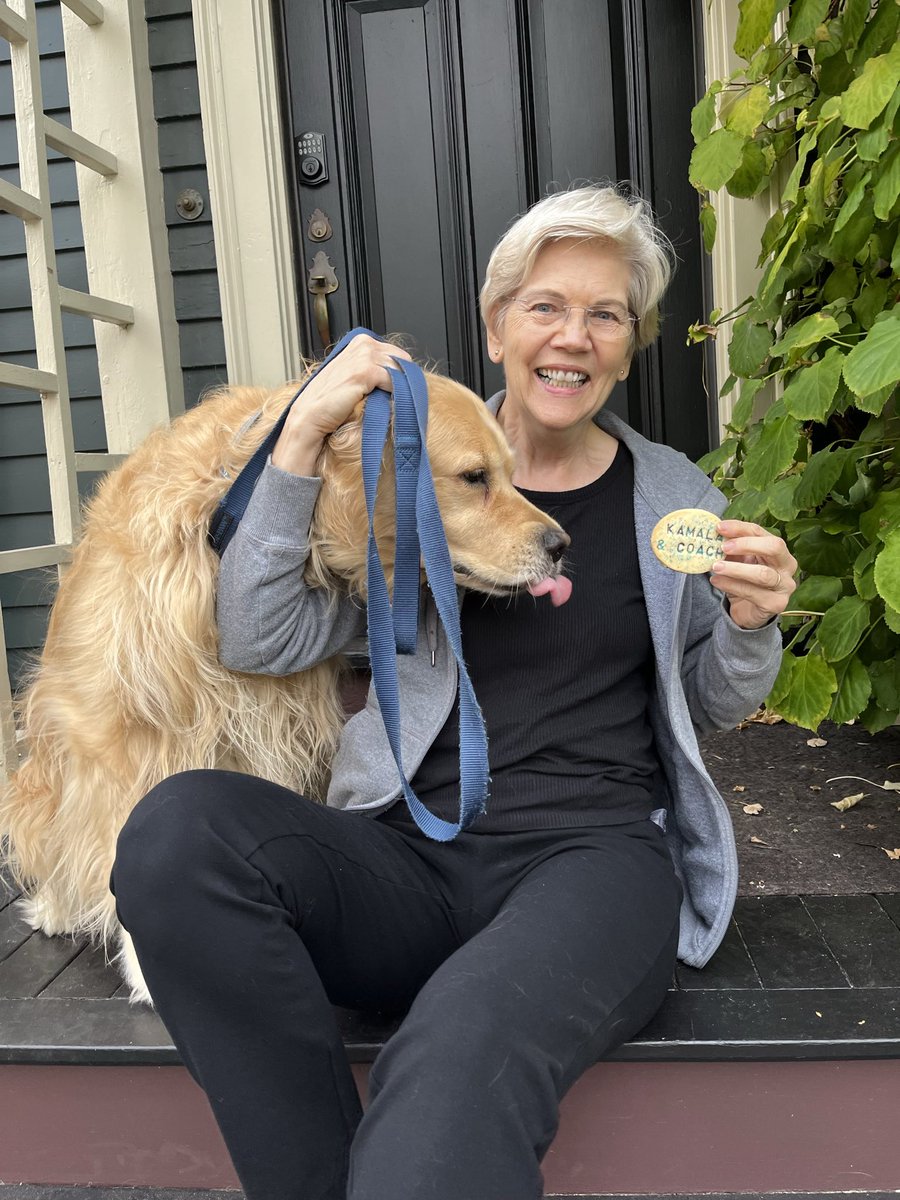 Vote for Kamala Harris and Coach Walz.

Bailey approves this message (and this cookie).