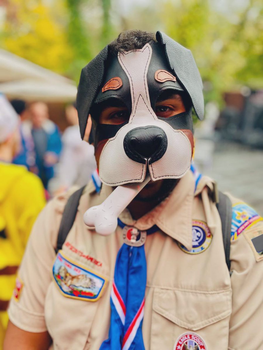 Wyd if I was your Pup scout camp counselor for the week? 

📸 <a href="/pupdante_ga/">Pup Dante</a>