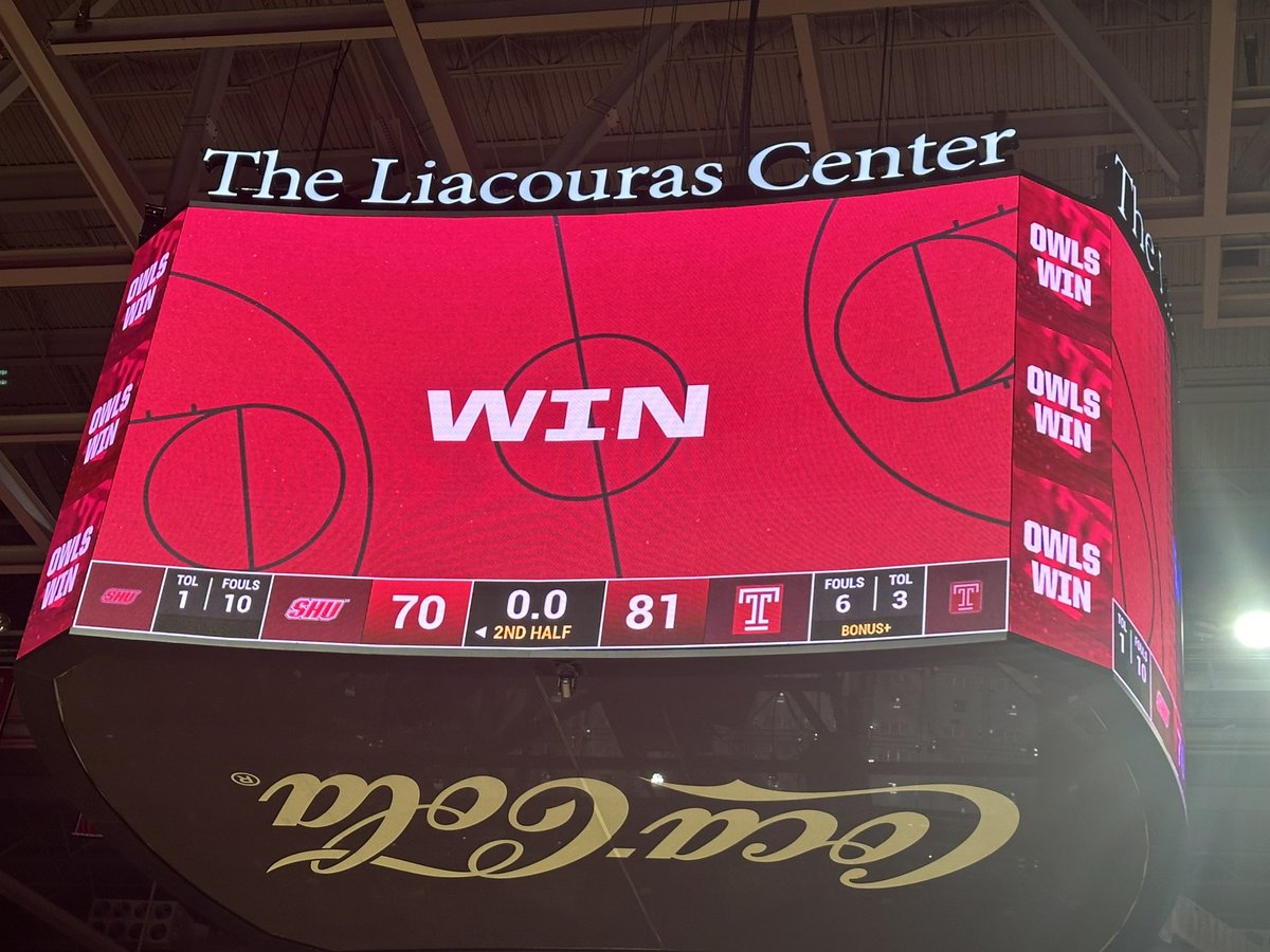 Jamal Mashburn Jr. puts up 26 points in his Temple debut as the Owls outlast Sacred Heart in grabbing an 81-70 victory at The Liacouras Center.