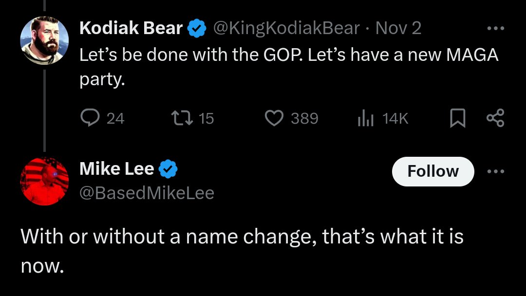 13luJay's tweet photo. If you're a lifelong Republican who is worried your party may have abandoned you, here's your sitting Republican senator to gleefully confirm it: https://t.co/z606W70EdO