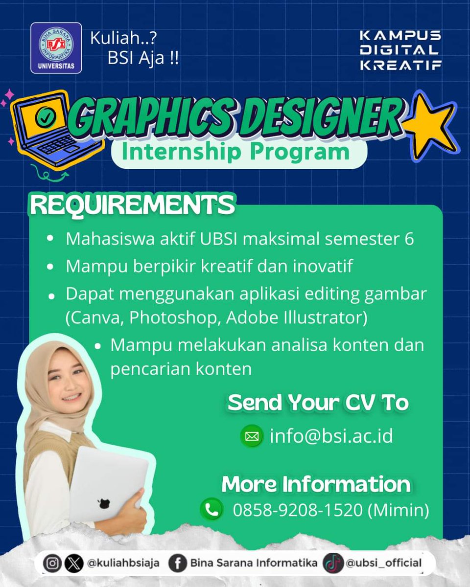 Universitas BSI Kampus Pemuda tweet media