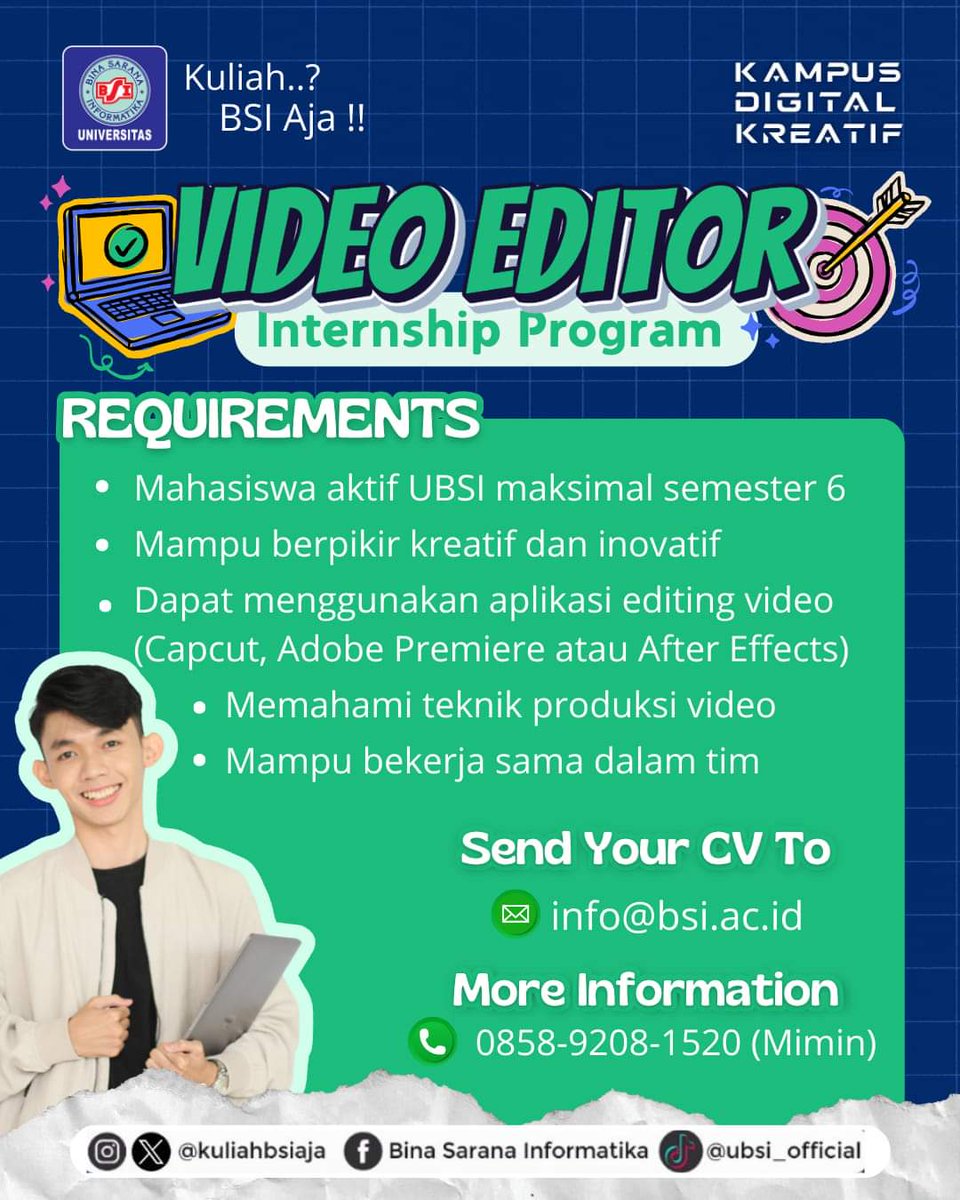 Universitas BSI Kampus Pemuda tweet media