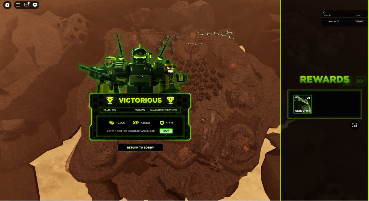 NonstopOwen's tweet photo. @TowerDefenseX soloed event nightmare with no gold towers or medic https://t.co/4NMeqUnH2r