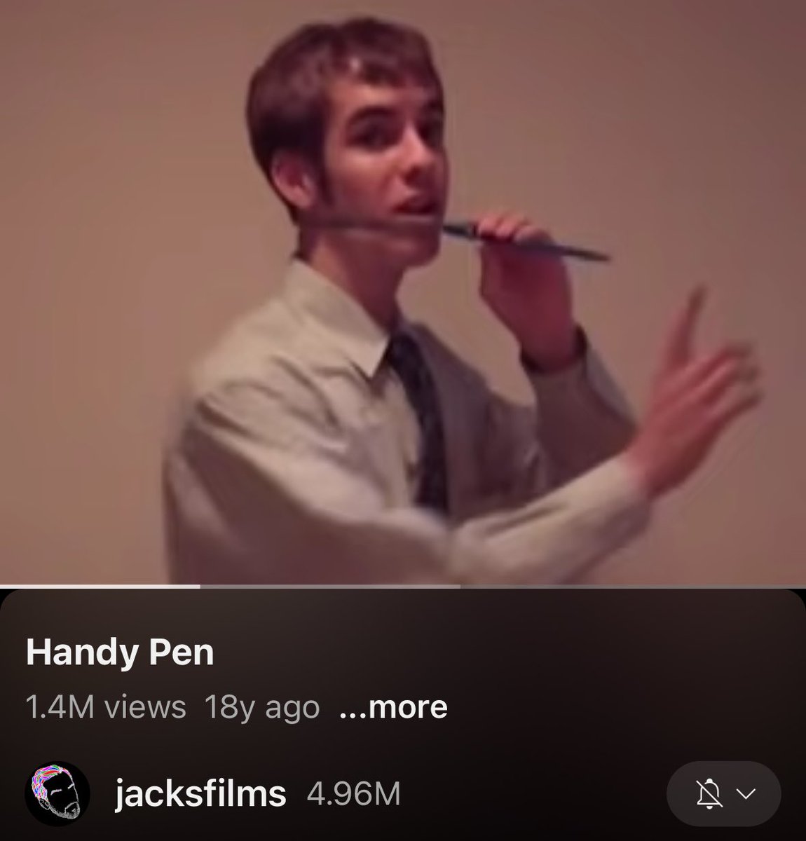 elisedotkom's tweet photo. starting jacksfilms from the beginning no spoilers please https://t.co/vf5J52nLTT
