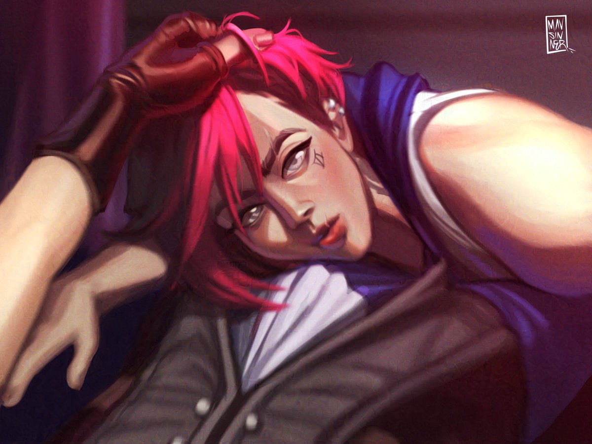 I saw this one floating around w Caitlyn and just wanted to add: 

#caitvi  #vi #caitlyn