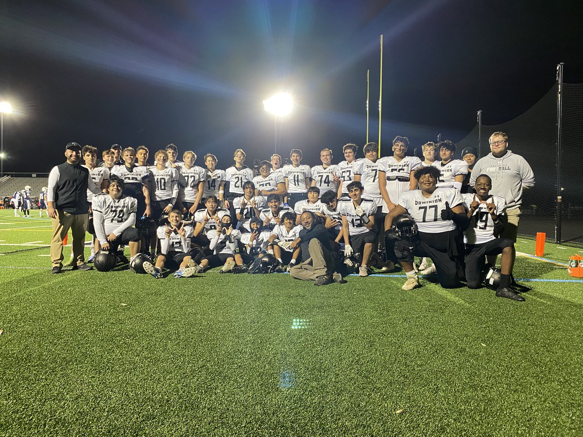 Coach Hercules (@coachchercules) on Twitter photo Congratulations to our young titans on winning the final game of the season. They finished the season 5-5, on a record year securing the most wins as a freshman team in school history! 🏈💯<a href="/drake_woodard/">Drake Woodard</a> <a href="/DHS_TITAN_FB/">Dominion Titans Football</a> <a href="/TitanAthletics2/">Titan Athletics</a> <a href="/dhsatlas/">Dominion High School ATLAS - PTO</a> <a href="/SRMS_Official/">Seneca Ridge Middle</a> <a href="/SRMS_PTO/">Seneca Ridge Middle School PTO</a> Congratulations to our young titans on winning the final game of the season. They finished the season 5-5, on a record year securing the most wins as a freshman team in school history! 🏈💯<a href="/drake_woodard/">Drake Woodard</a> <a href="/DHS_TITAN_FB/">Dominion Titans Football</a> <a href="/TitanAthletics2/">Titan Athletics</a> <a href="/dhsatlas/">Dominion High School ATLAS - PTO</a> <a href="/SRMS_Official/">Seneca Ridge Middle</a> <a href="/SRMS_PTO/">Seneca Ridge Middle School PTO</a>