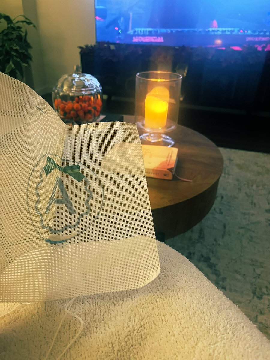 AN_Lucas1's tweet photo. New hobby loading! Started on my first needlepoint this evening🪡 https://t.co/sPqbzBrpLE