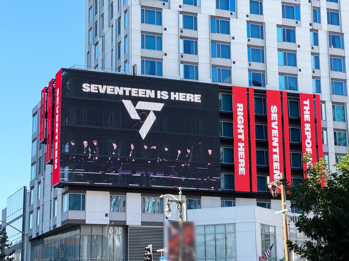 𝗦𝗘𝗩𝗘𝗡𝗧𝗘𝗘𝗡 𝗧𝗛𝗘 𝗖𝗜𝗧𝗬 𝗟𝗢𝗦 𝗔𝗡𝗚𝗘𝗟𝗘𝗦🌴

CARATs!💎
SEVENTEEN is waiting for you at CIRCA LA and MARRIOTT DTLA!
📸Don't forget to snap a pic with these fabulous SEVENTEEN billboards and share it with the hashtag #SEVENTEEN_THECITY_LA

📅 2024.11.04 (Mon) -