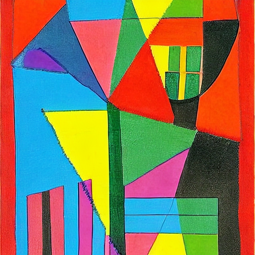 one_image_a_day's tweet image. #CubistSymphony #AbstractHarmony #FractalRhythm