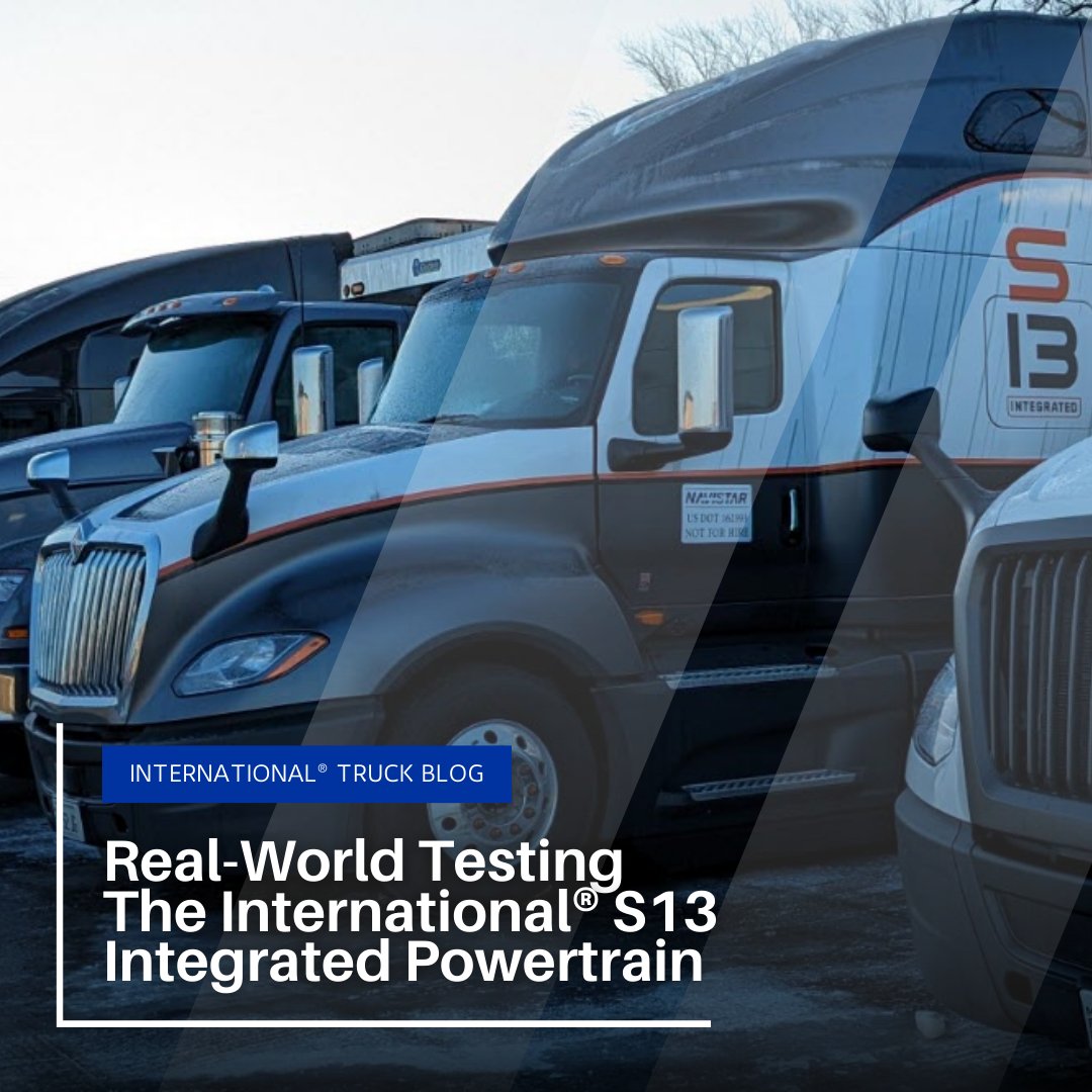 DawsonTrucks's tweet image. 🏁 International® hits the road! With eight fully loaded trucks powered by the International® #S13Integrated Powertrain, they navigated everything from Chicago traffic to snowy conditions. Navistar.DawsonTruckCentres.com/Real-World-Tes…. #Trucking #RealWorldTesting