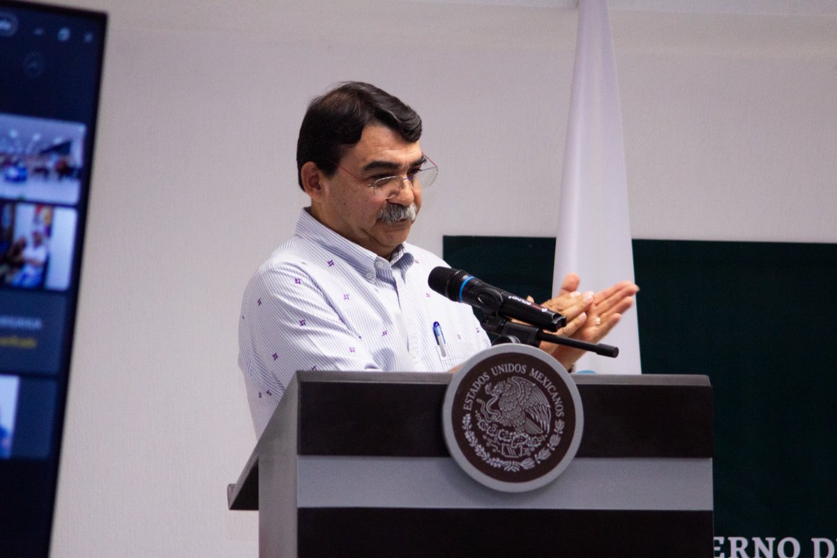 Conapesca's tweet photo. El día de hoy el secretario de Agricultura y Desarrollo Rural, @JulioBerdegue, dio la bienvenida como titular de la Comisión Nacional de Acuacultura y Pesca al Dr. @AlejandroFNava. https://t.co/9WBPYm0lIL