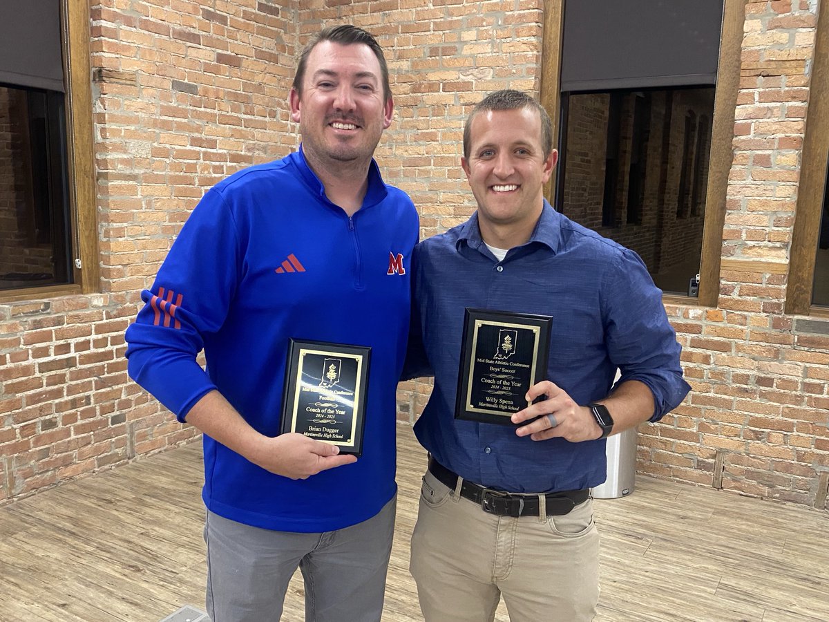 Artesian Athletics (@artesiannation) on Twitter photo Congratulations Football Coach Brian Dugger and Soccer Coach Willy Spina for being named Mid State Conference Coach of the Year!! Well deserved!! <a href="/MSDMartinsville/">MSD of Martinsville</a> <a href="/ericbowlen/">Eric Bowlen</a> <a href="/BellCatMHS/">Jeff Bell</a> <a href="/ArtesiansUnited/">SUZIE LIPPS</a> Congratulations Football Coach Brian Dugger and Soccer Coach Willy Spina for being named Mid State Conference Coach of the Year!! Well deserved!! <a href="/MSDMartinsville/">MSD of Martinsville</a> <a href="/ericbowlen/">Eric Bowlen</a> <a href="/BellCatMHS/">Jeff Bell</a> <a href="/ArtesiansUnited/">SUZIE LIPPS</a>