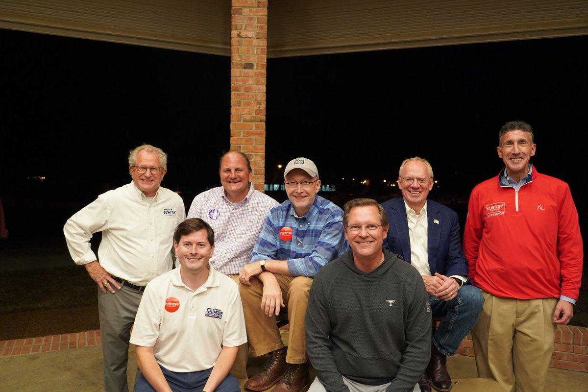 CSexton25's tweet photo. Our final stop of the #FreedomTour did not disappoint! Lots of energy in Shelby County and looking forward to moving it from blue to red! @repgillespie, @wkevinv and @RepMarkWhiteTN know it won’t stay blue for long! #TennesseeRed #FreedomTour https://t.co/Z0mKC5n7Vl