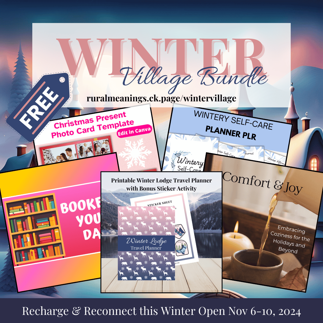 ItsAllFromHome's tweet photo. 🎁 From holiday templates to self-care activities, the Winter Village Bundle has everything you need for a magical season! 

Get it FREE: https://t.co/cZ8LTYe4ts 

#wintervillagebundle #holidayhelper #christmascountdown #christmasplan https://t.co/L6r7Z3zupv