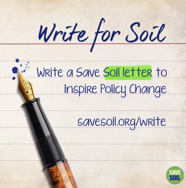 DharindaSukar's tweet photo. "You and I might not be able to influence #millions of lives right now, but it could be a letter from you that changes everything. Don’t underestimate the power of one letter. #Write to each one to #SaveSoil" #ConsciousPlanet https://t.co/90aVn6t1Gu #LetterForSoil @SadhguruJV https://t.co/ziuo1cnnTY