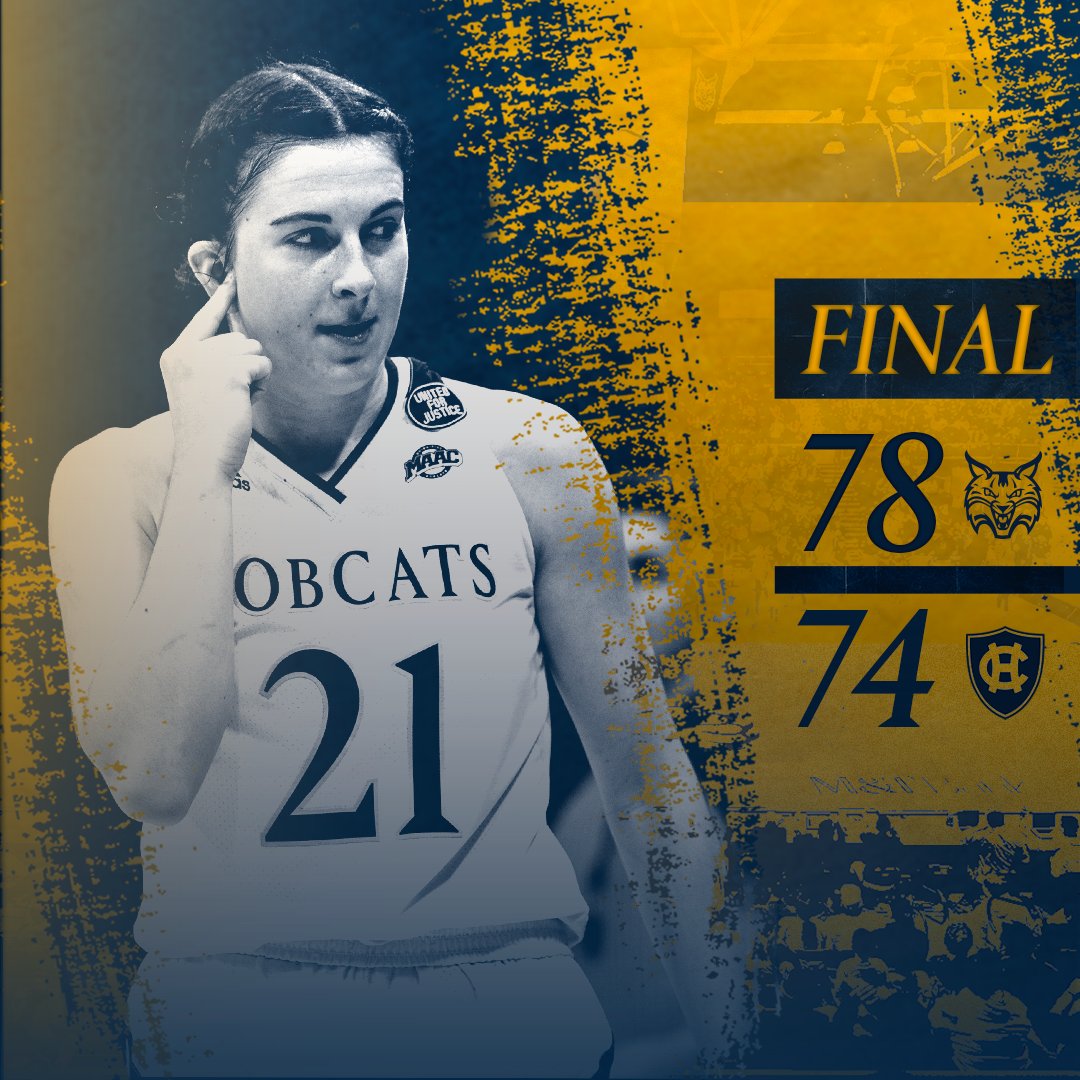 BOBCATS WIN!!

Quinnipiac kicks off their season with a thrilling come from behind victory over Holy Cross!!

#BeGreatToday
