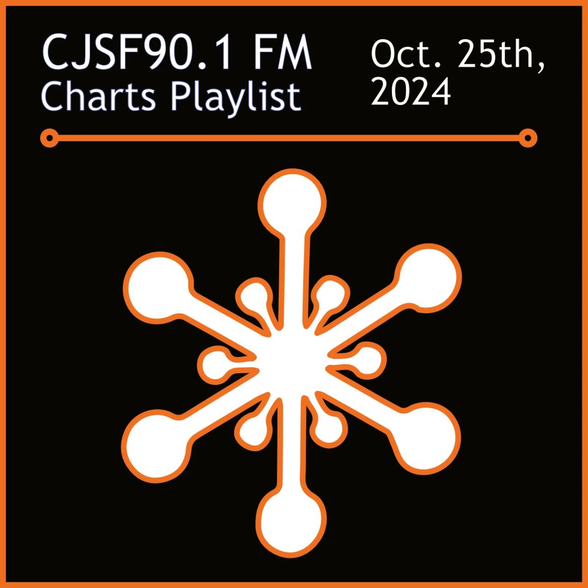 CJSF's tweet image. 📊✅ In other news, we’re finally letting the latest #CJSFCharts and #CJSFPick out: see below!
🔊 Listen to our Charts here: bit.ly/CJSFMusic

#SFU #communityradio #CJSFFundrive #music #CJSFMusic #Burnaby #BC