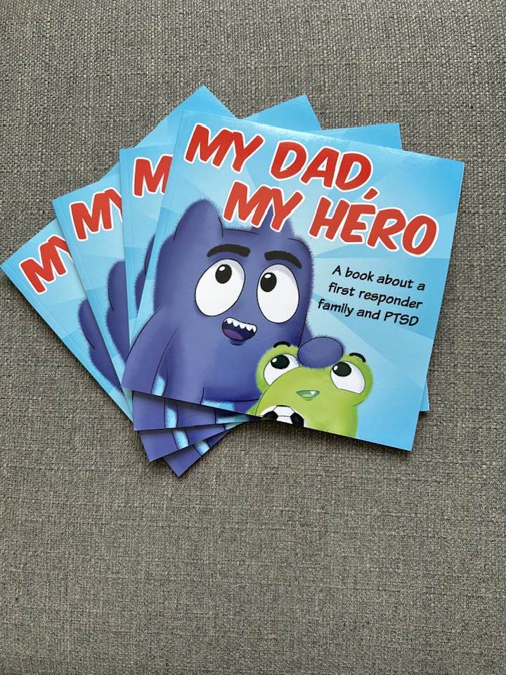 Head to mydadmyhero.com.au to order your copy today. A book written &amp; illustrated to help kids understand their fathers mental injuries in a friendly &amp; age specific way.

#code9ptsd #youreneveralone #mydadmyhero