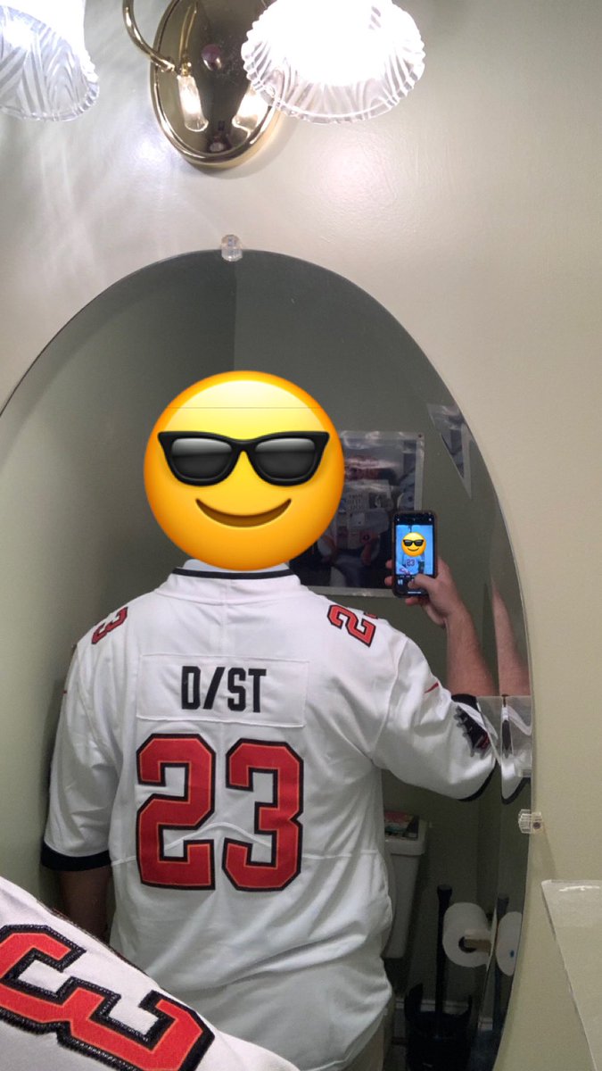 In a fantasy league with some college buddies where the 3rd place prize is a jersey of someone from your squad. The 4th place team gets to pick who, and 8th place buys it. This is what they got me: