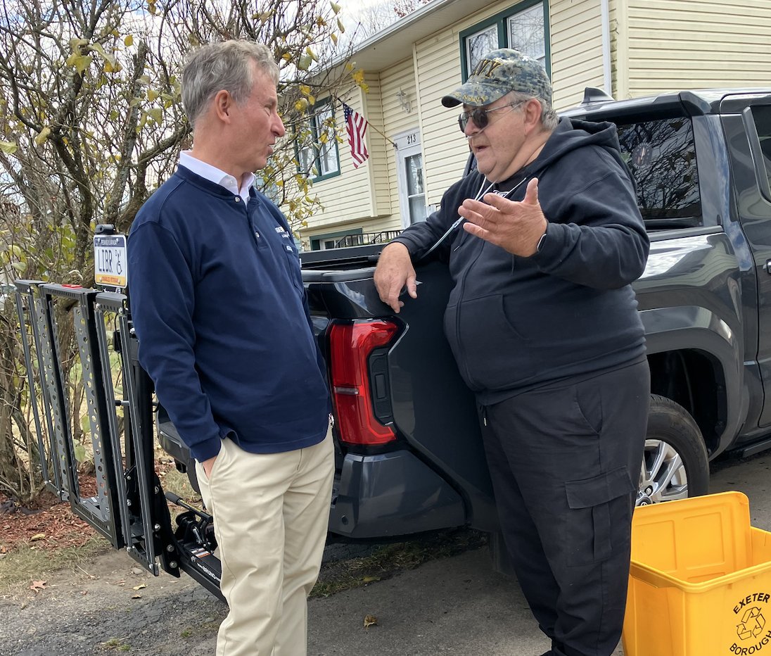 Happy to be out on the doors in Exeter with Fern Leard today.

Please make a plan to vote tomorrow! You can find your polling place here: iwillvote.com