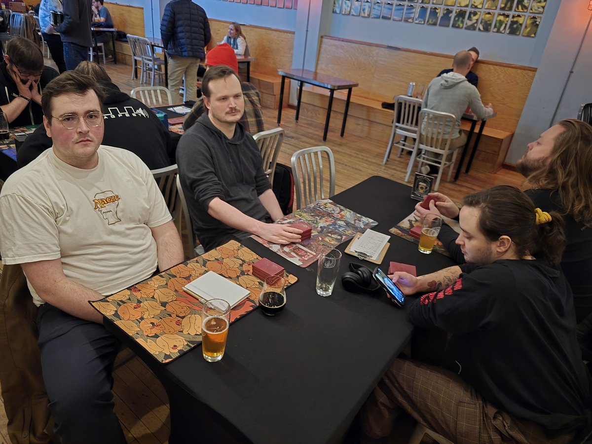 Odd (@oddindeed) on Twitter photo 12 person cube draft and 3 pods of Commander <a href="/FairStateCoop/">Fair State Co-op</a> right now!
Great turnout for a Monday night event. 12 person cube draft and 3 pods of Commander <a href="/FairStateCoop/">Fair State Co-op</a> right now!
Great turnout for a Monday night event.