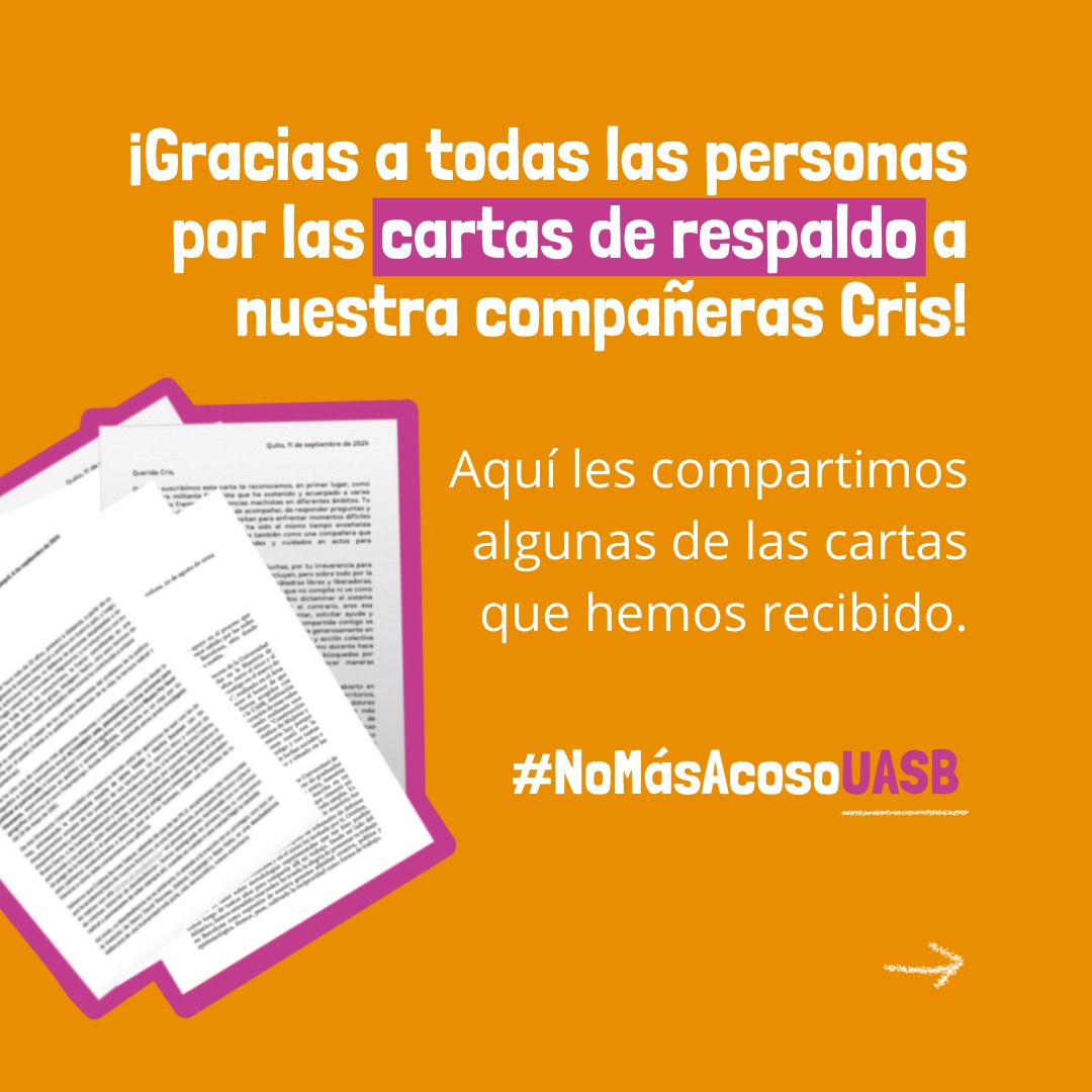 Feminismodes's tweet photo. 1⃣ La denuncia de Cris ha generado interés público porque el acoso laboral y el abuso de poder en las universidades son un problema grave. Este proceso es también pedagógico: nos enseña sobre el castigo que se recibe por denunciar, lo cual es violencia patriarcal naturalizada. En este hilo van fragmentos de reflexiones que vienen de muchos lados. 🧵