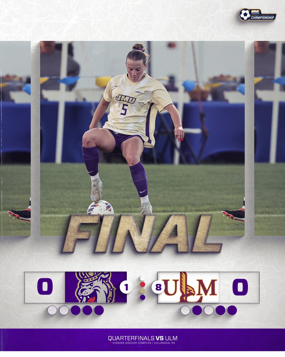 SWARTZ SENDS US TO THE SEMIS 💅💯

JMU 0, ULM 0 (4-3 PKs)

#GoDukes